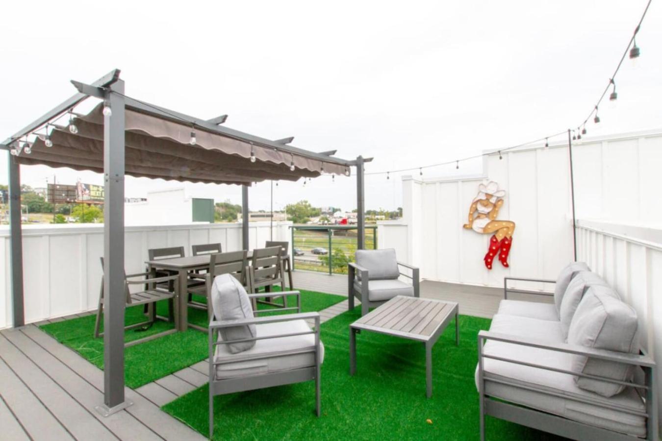 Skyline Serenity Rooftop Patio With Ping Pong Villa Nashville Exterior photo