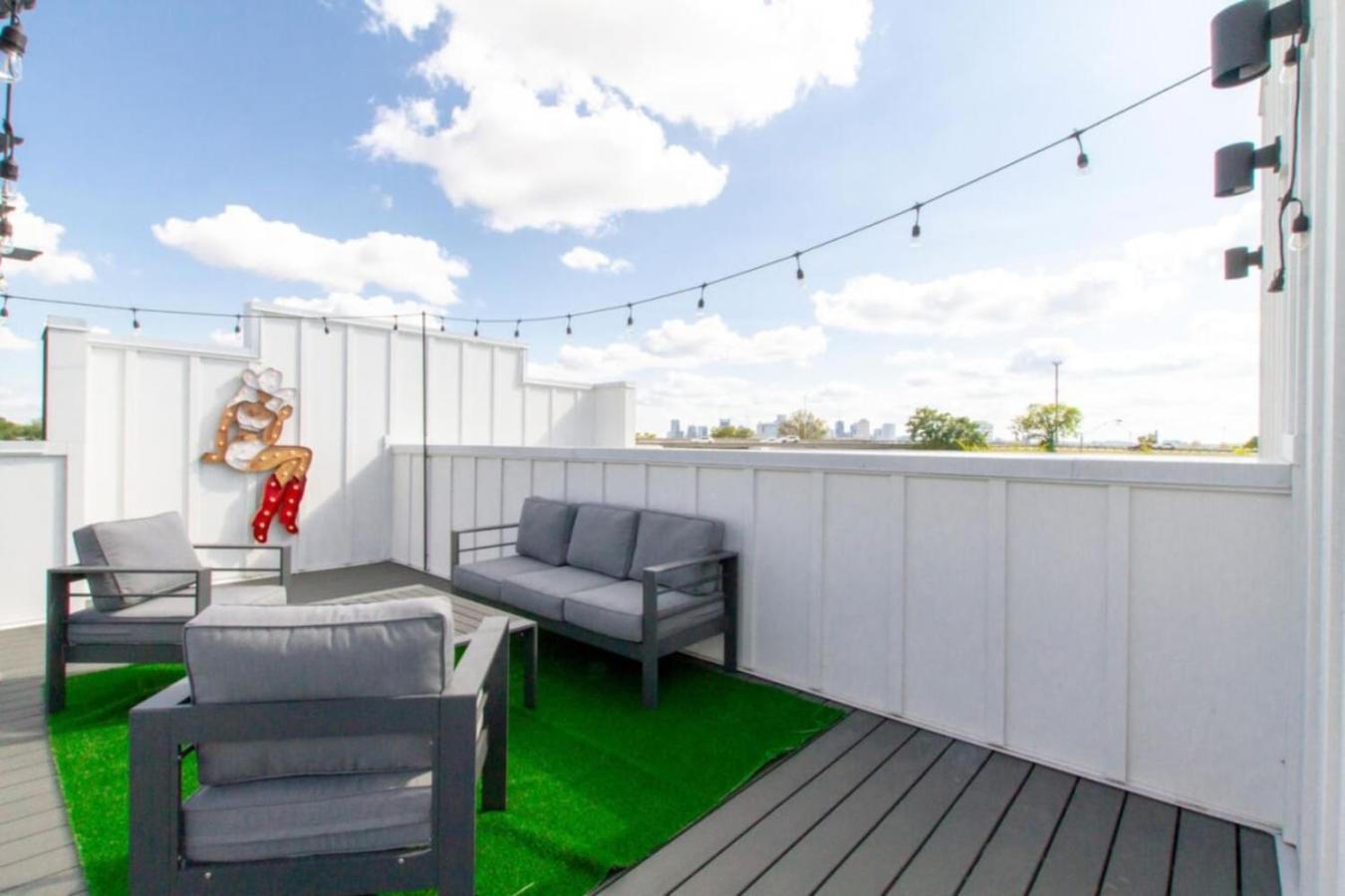 Skyline Serenity Rooftop Patio With Ping Pong Villa Nashville Exterior photo